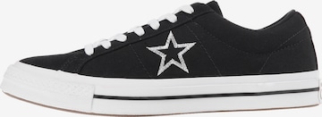 CONVERSE Sneakers laag 'One Star Ox' in Zwart: voorkant