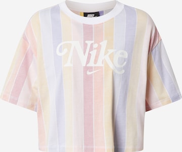 Tricou de la Nike Sportswear pe alb: față