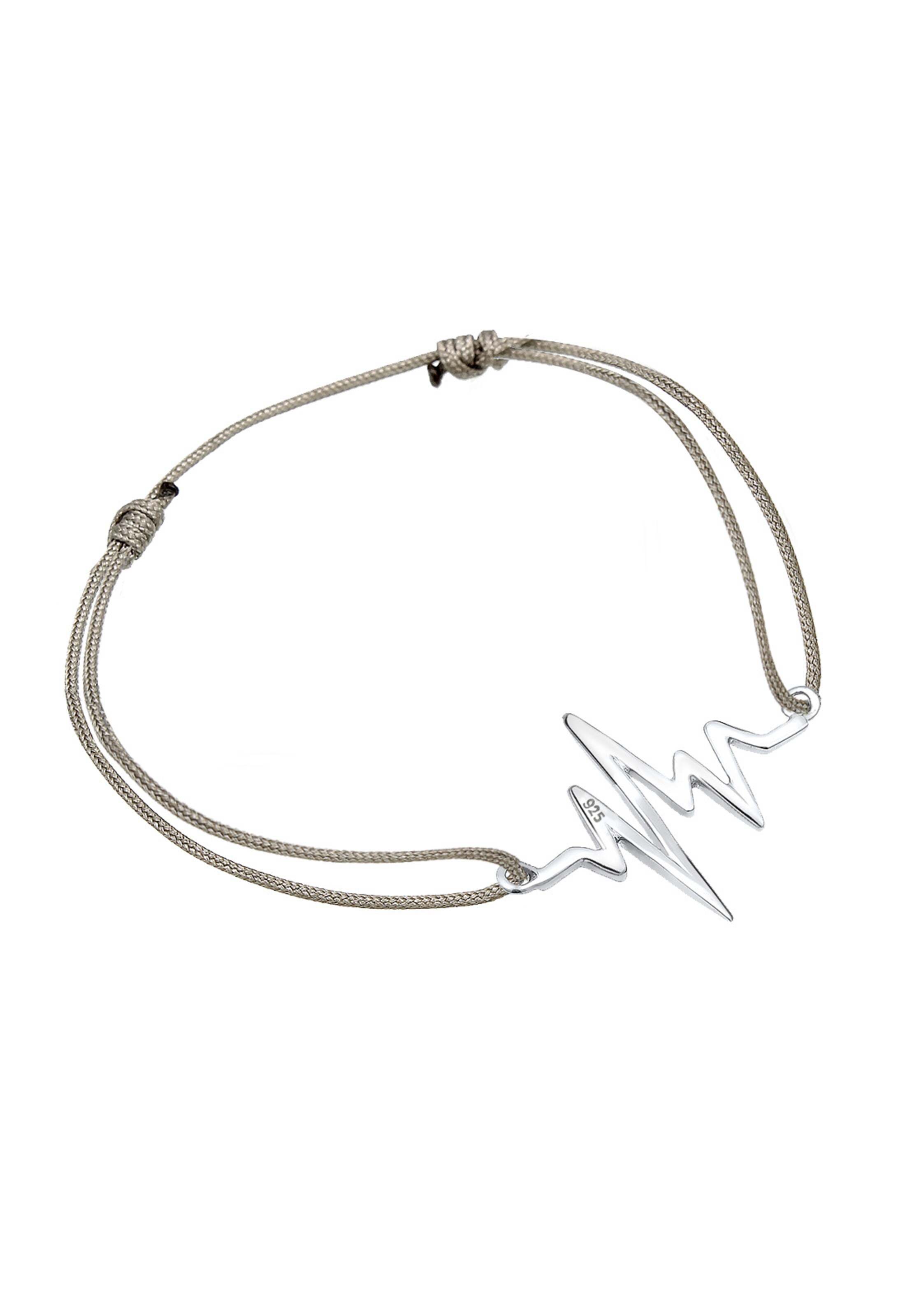 ELLI Bracelet 'Herzschlag' in Silver