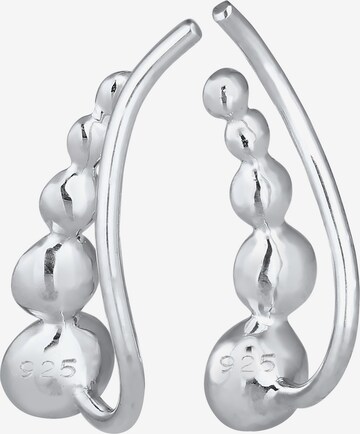 ELLI Earrings 'Ear Climber' in Silver