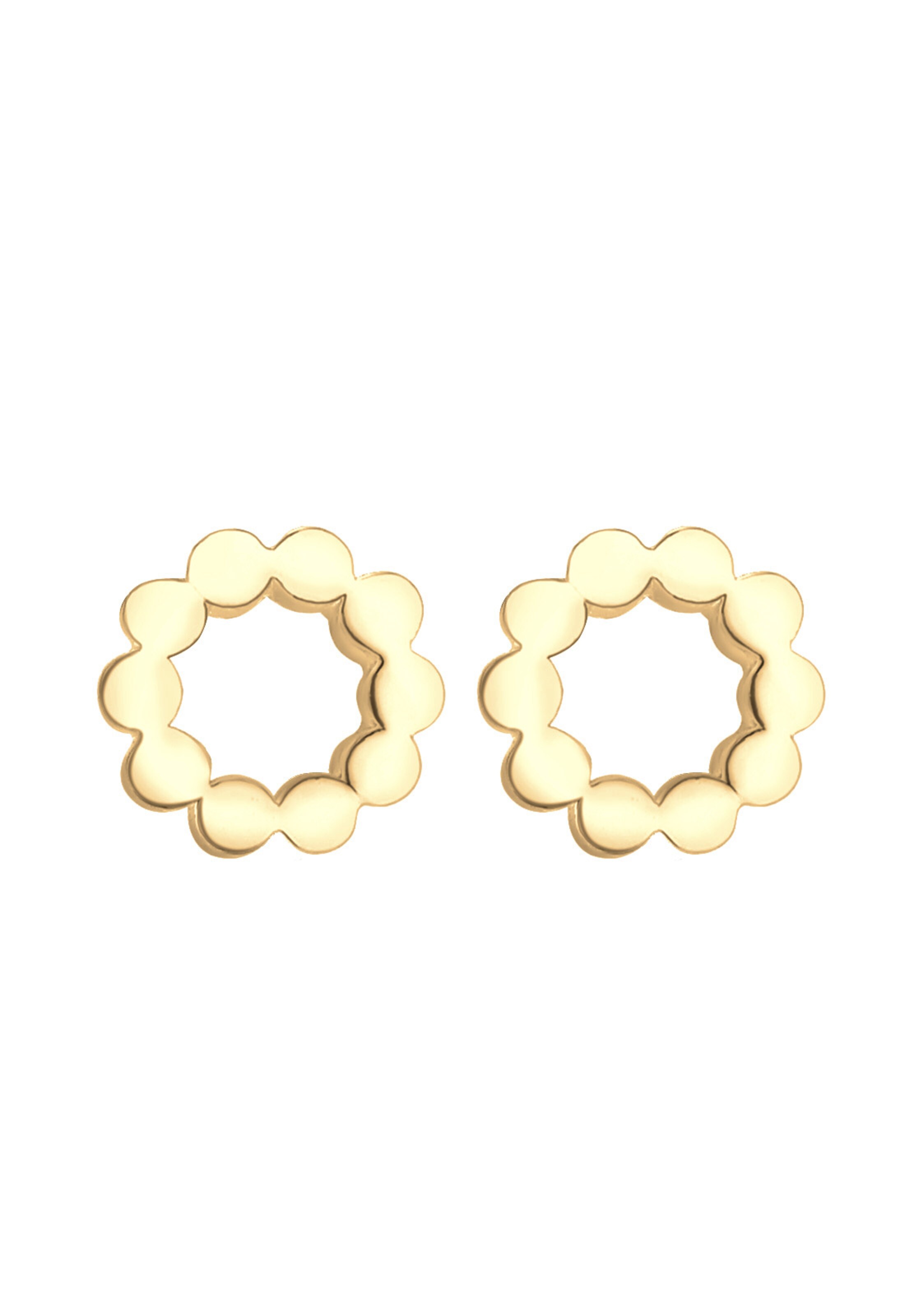 ELLI Earrings 'Kreis' in Gold