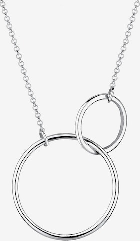 ELLI Necklace 'Kreis' in Silver: front