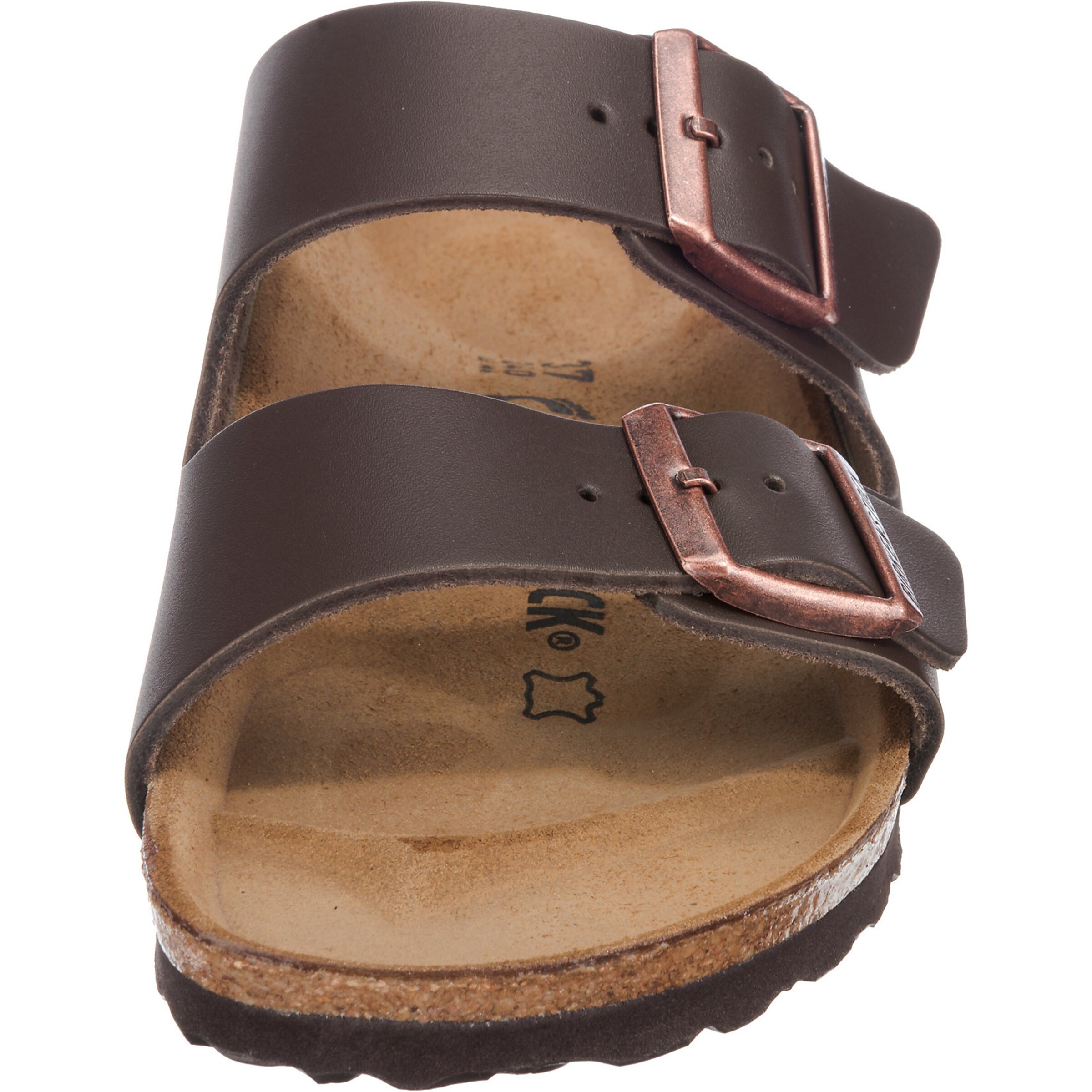 BIRKENSTOCK Pantofle 'Arizona' – hnědá