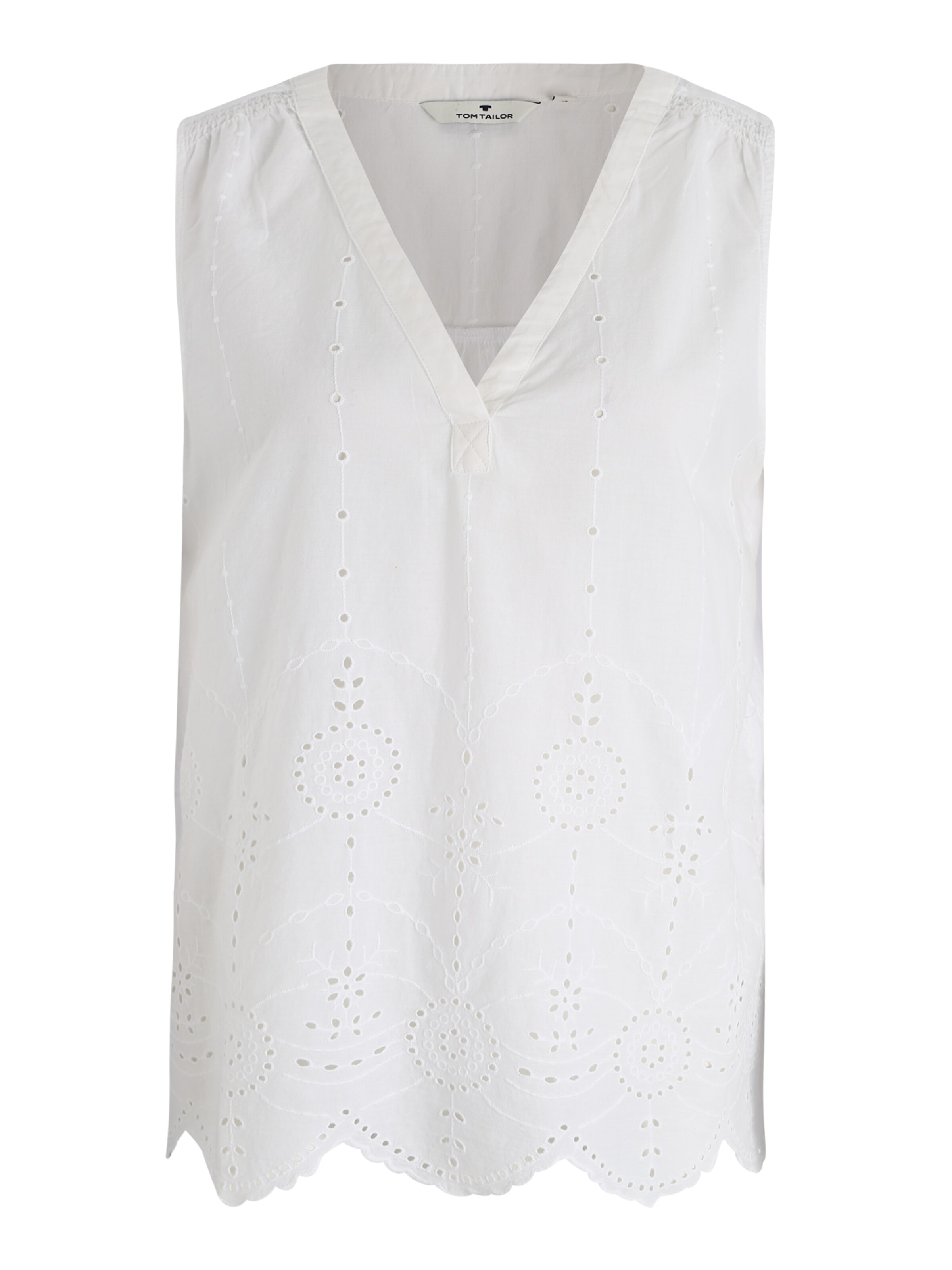 TOM TAILOR - Blouse in de kleur Wit