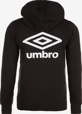 UMBRO Sweatjacke in Schwarz