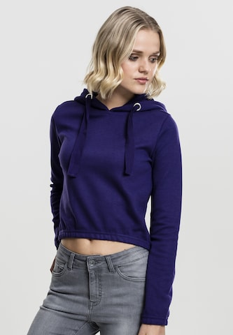 Urban Classics Sweatshirt in Purple: front