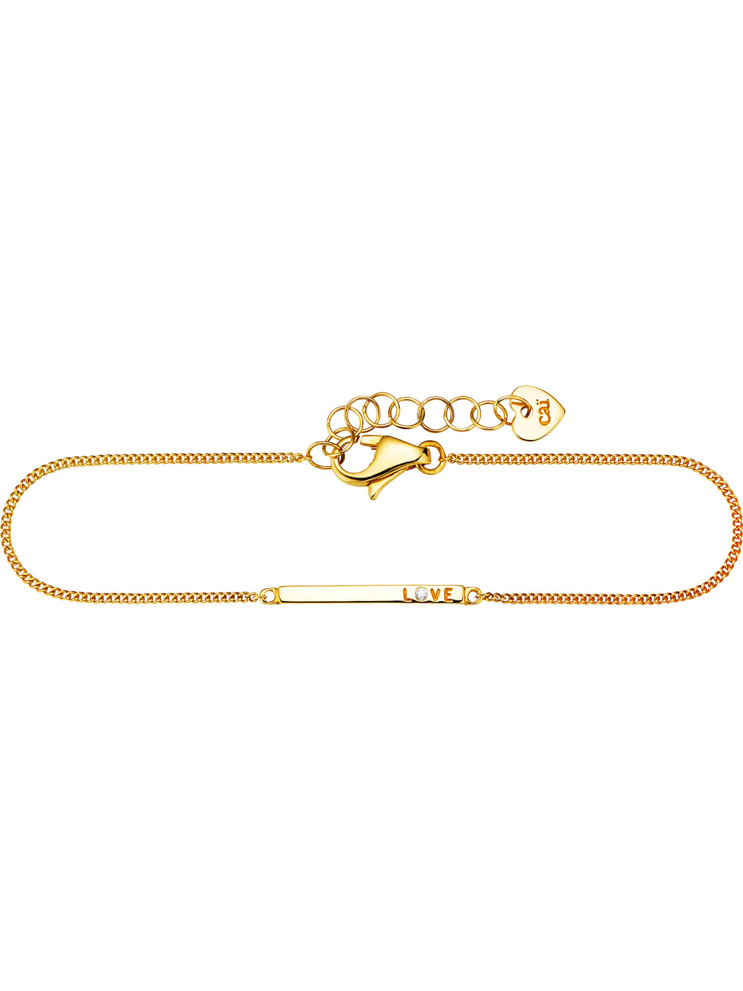 caï Armband in Gold: Vorderseite