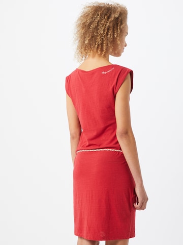 Ragwear Jurk 'Tag' in Rood