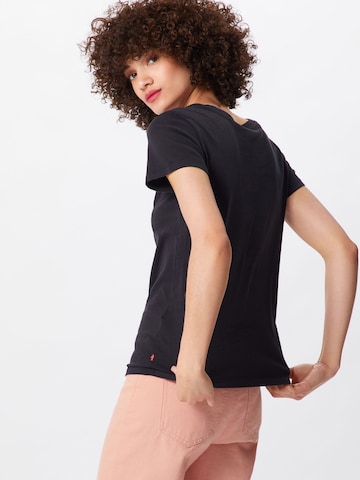 juoda LEVI'S ® Marškinėliai 'The Perfect Tee': galas