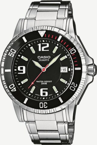 CASIO Uhr 'MTD-1053D-1AVES' in Silber: predná strana