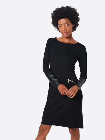 Robe 'Mia' ABOUT YOU en noir : devant