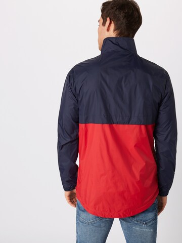 Urban Classics Regular fit Between-Season Jacket in Blue: back