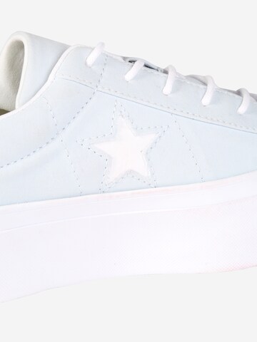 CONVERSE Sneakers laag 'One Star Platform' in Blauw