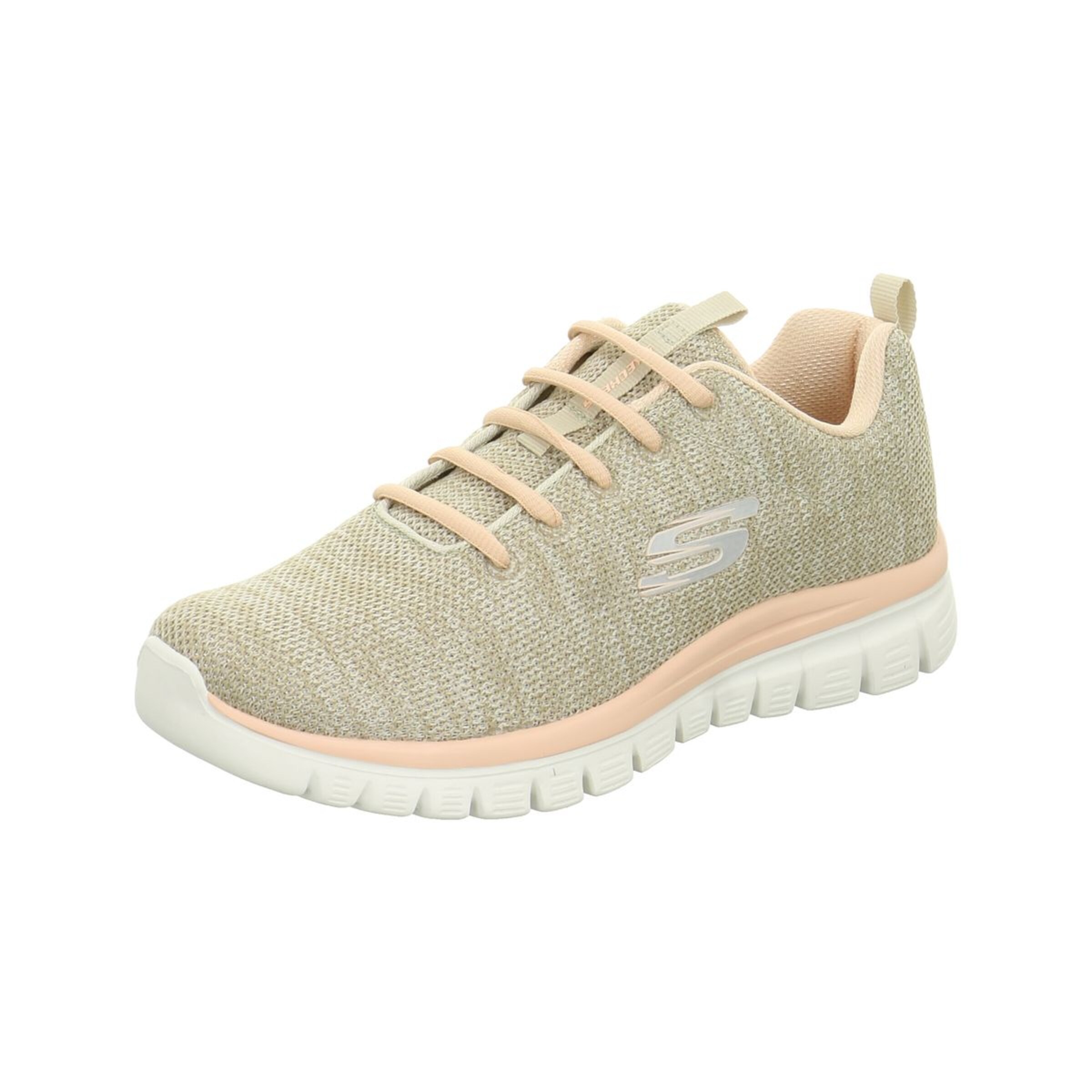 SKECHERS Sneaker in Beige: Vorderseite