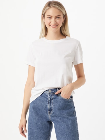 Calvin Klein - Camiseta en blanco: frente