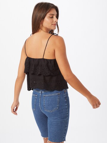 VERO MODA Top 'Zakynthos' in Schwarz