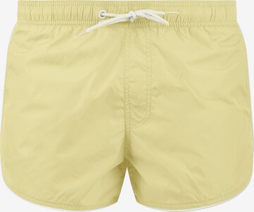 BLEND Board Shorts 'Zion' in Yellow: front