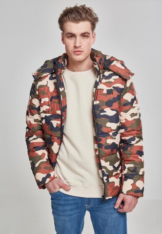Urban Classics Winter Jacket in Mixed colors: front
