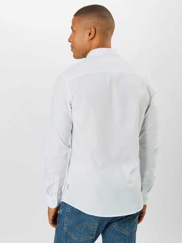 Only & Sons Slim fit Button Up Shirt 'ONSSane' in White