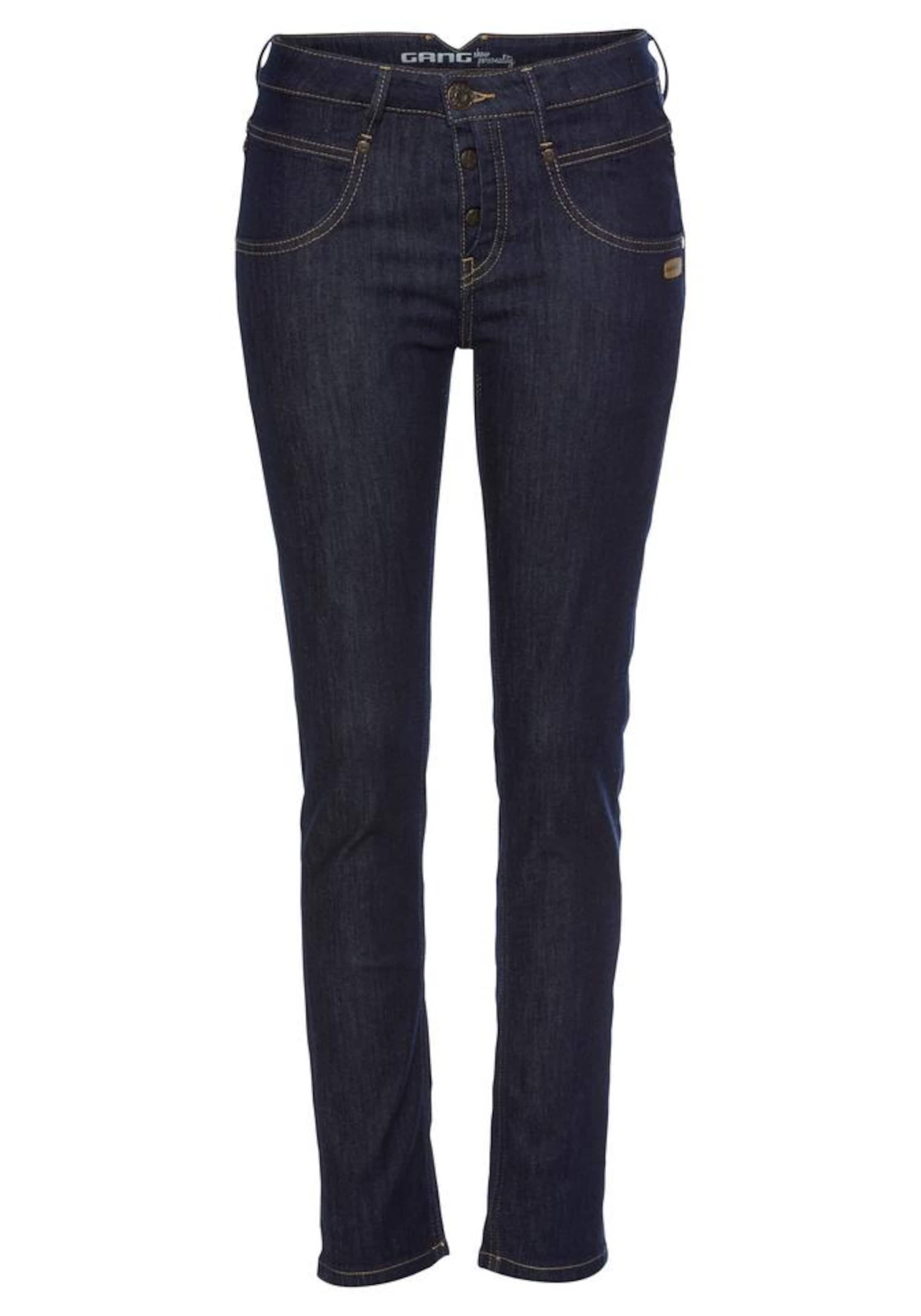 Gang Skinny Jeans in Blau: Vorderseite
