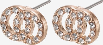 Boucles d'oreilles 'Victoria' Pilgrim en or : devant