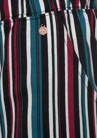 s.Oliver Панталон пижама в черно