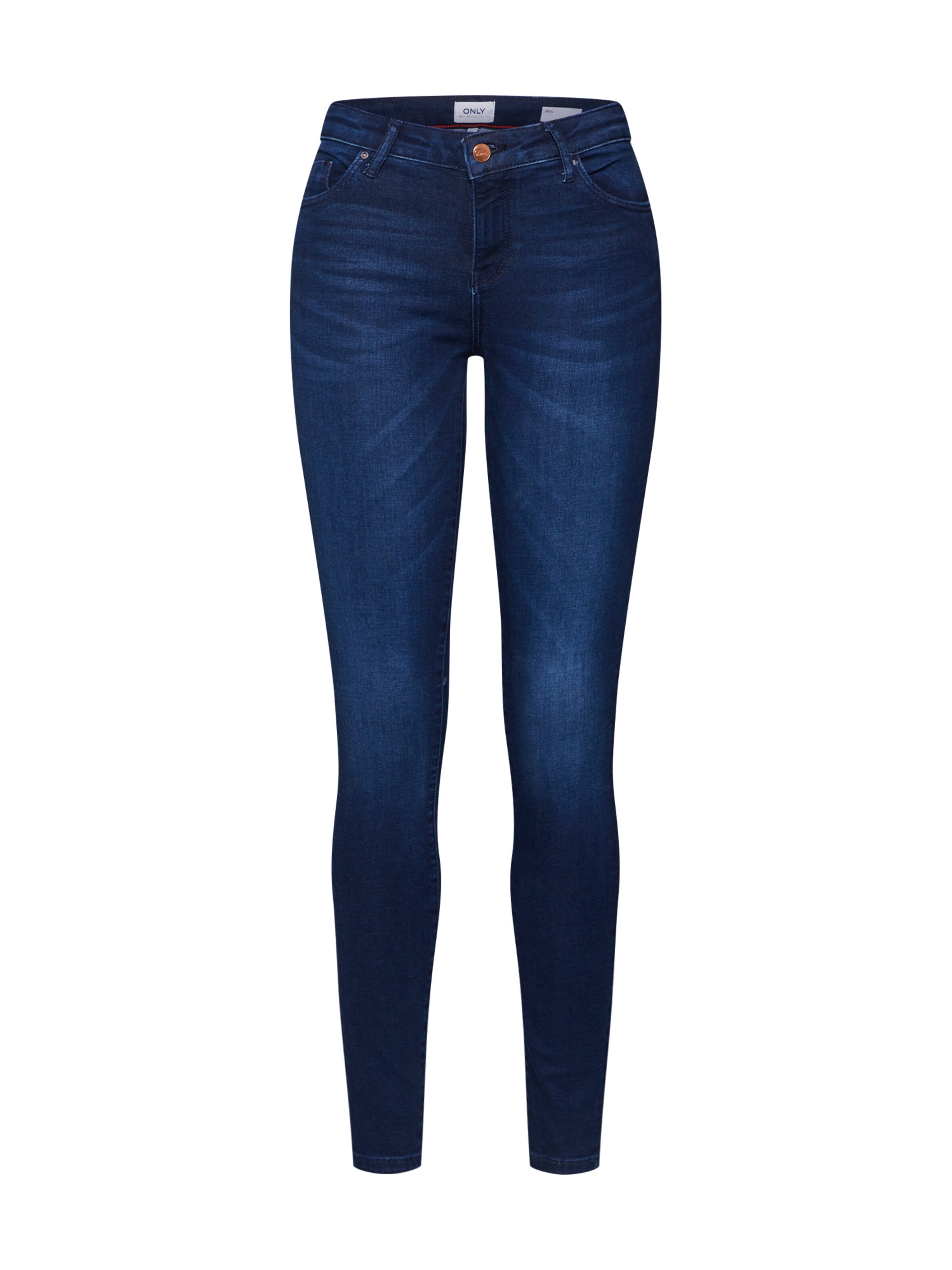 ONLY - Jeans 'onlIRIS MID SK PUSHUP RETHK BB SOO50017K' in de kleur Blauw denim