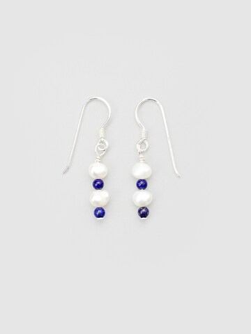 MARGOVA for EDITED - Pendientes 'SPLISH SPLASH' en azul: frente