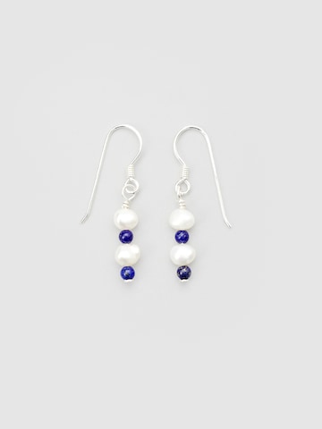 MARGOVA for EDITED - Pendientes 'SPLISH SPLASH' en azul: frente