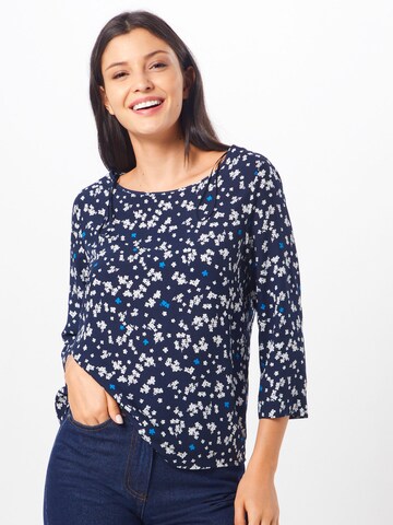 Marc O'Polo Blouse in Blauw: voorkant