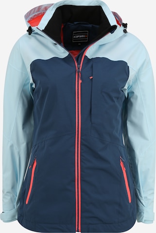 ICEPEAK Jacke 'BAGLEY' in Blau: predná strana