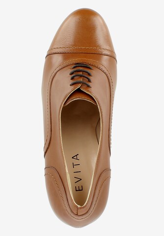 EVITA Pumps met hoge voorkant 'MARIA' in Bruin