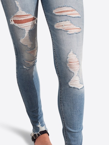 HOLLISTER Slimfit Jeansy w kolorze niebieski