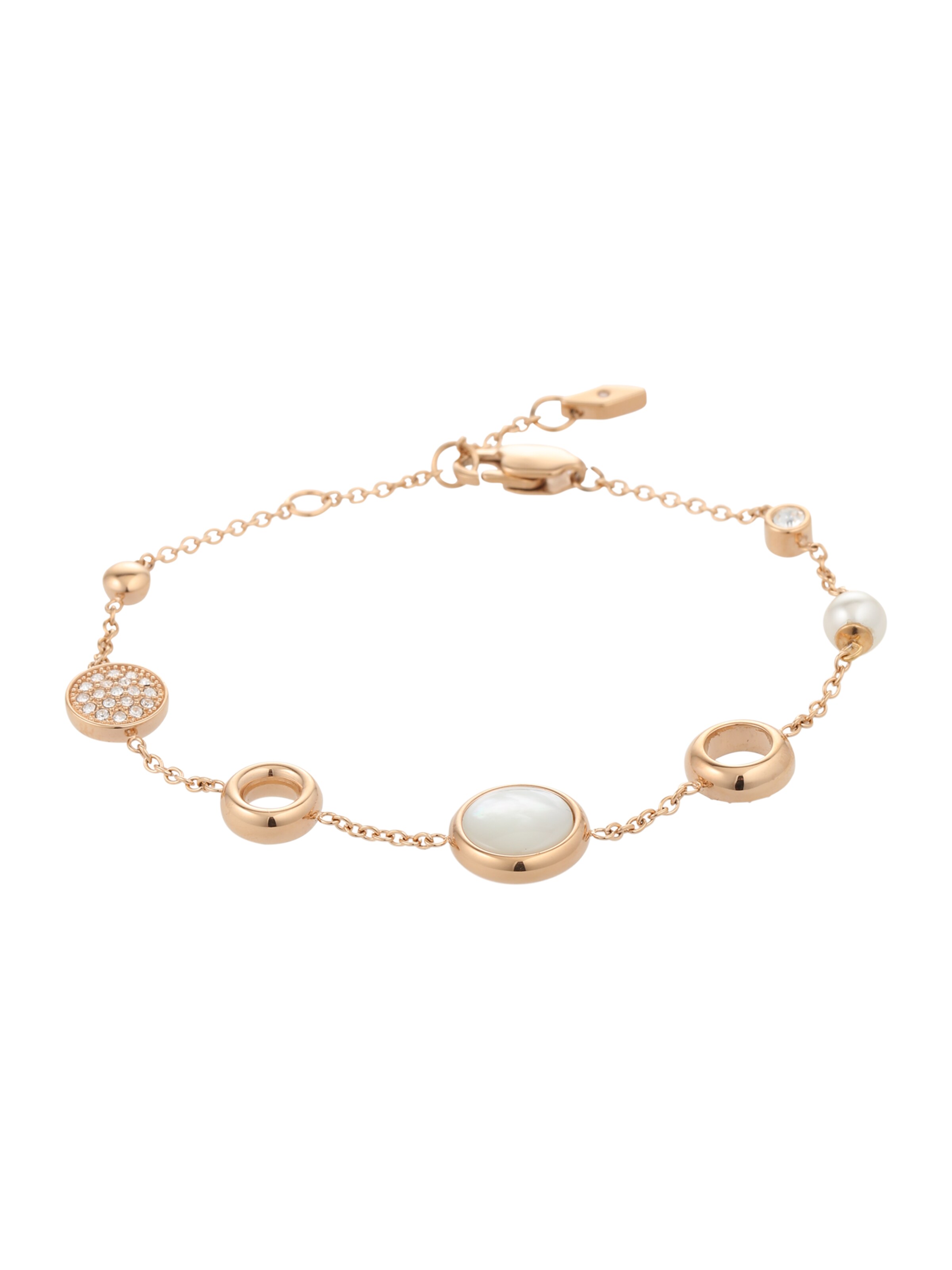 FOSSIL - Armband 'CLASSICS' in de kleur Goud