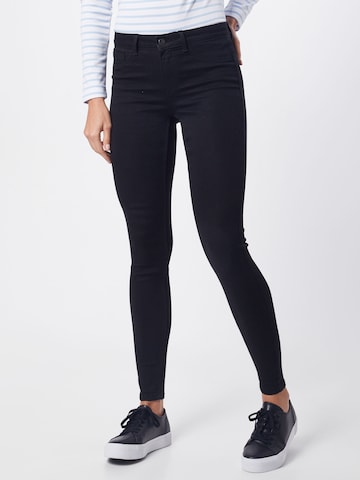 PIECES Jeans pajkice | črna barva: sprednja stran