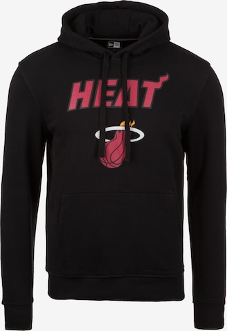 NEW ERA Dressipluus 'NBA Miami Heat', värv must: eest vaates