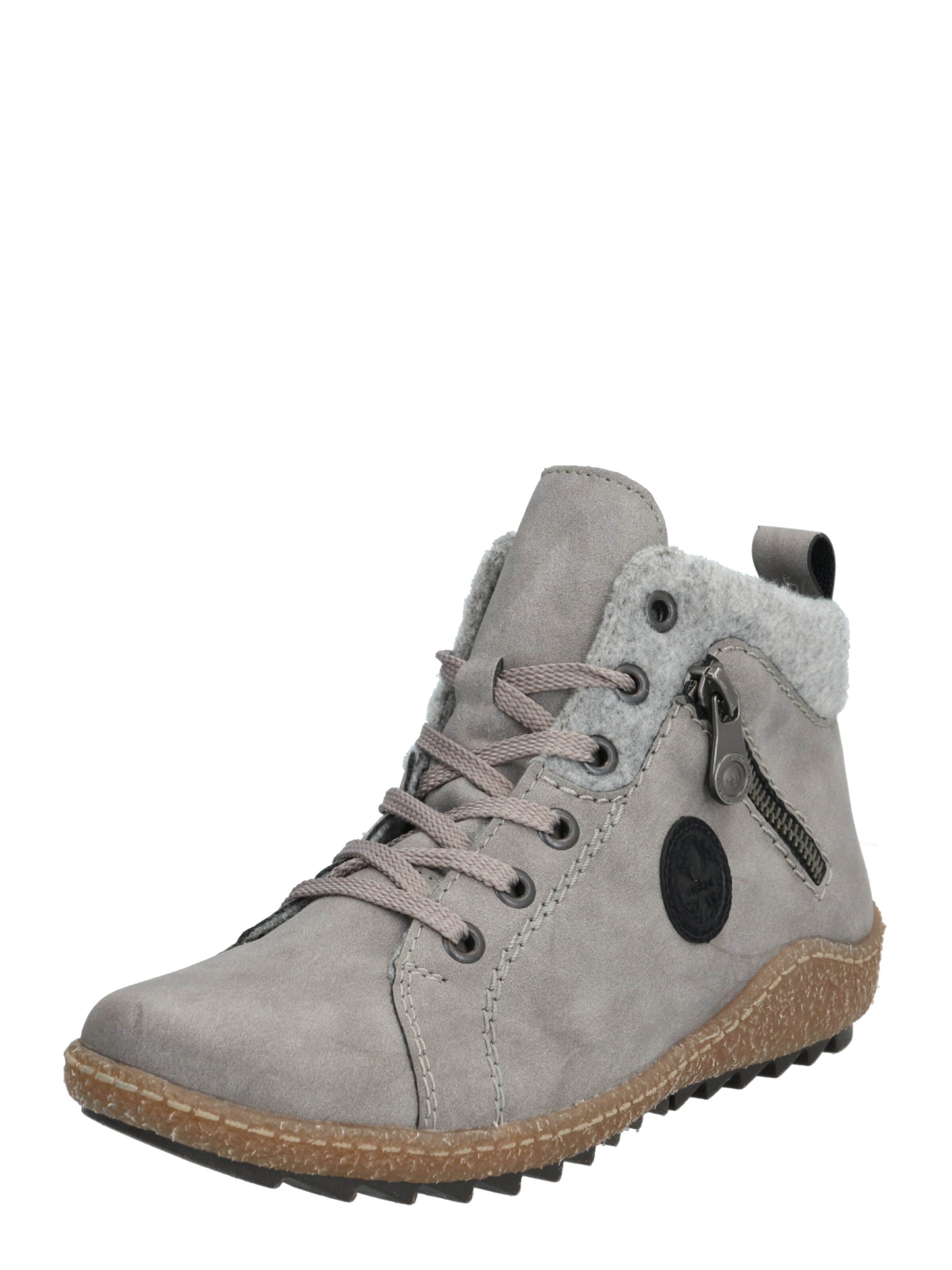 RIEKER - Veterlaarsjes in de kleur Grijs