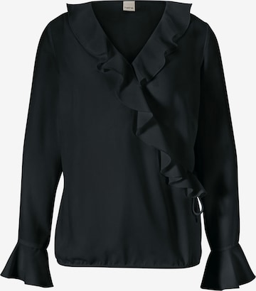 heine Blouse in Zwart: voorkant