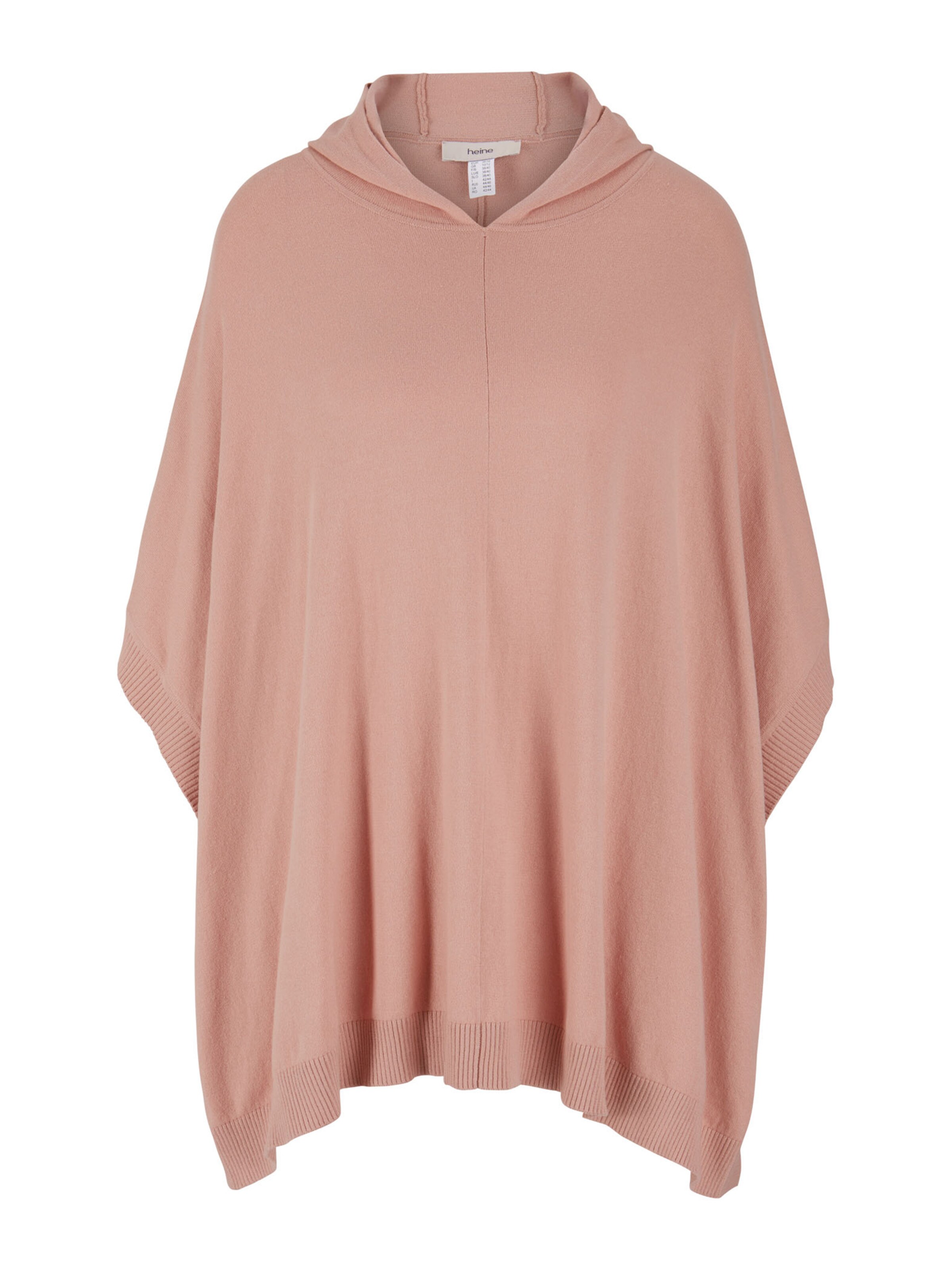 heine - Cape in de kleur Poederroze