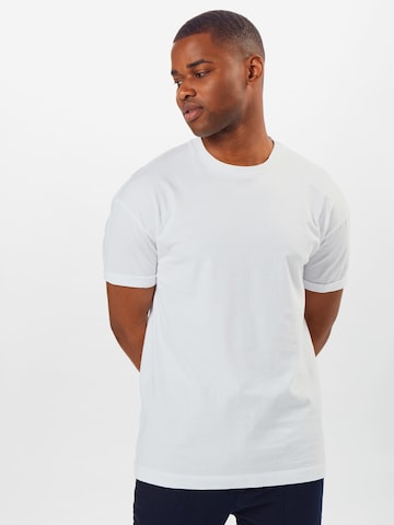 Coupe regular T-Shirt 'Thilo' DRYKORN en blanc : devant