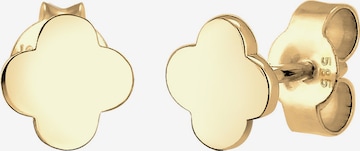 Boucles d'oreilles 'Kleeblatt' ELLI PREMIUM en or : devant