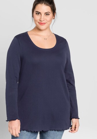 SHEEGO Shirt in Blau: predná strana