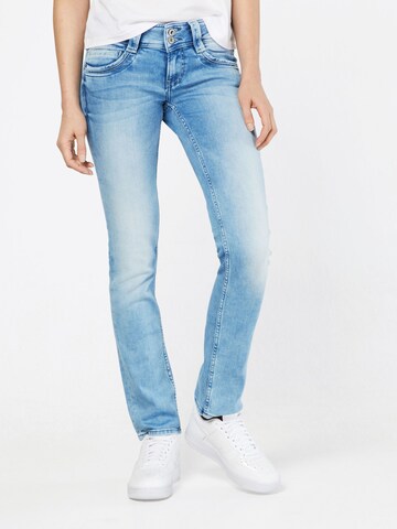 Pepe Jeans Szabványos Farmer 'Gen' - kék: elől