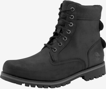 TIMBERLAND Lace-Up Boots 'Rugged WP' in Black
