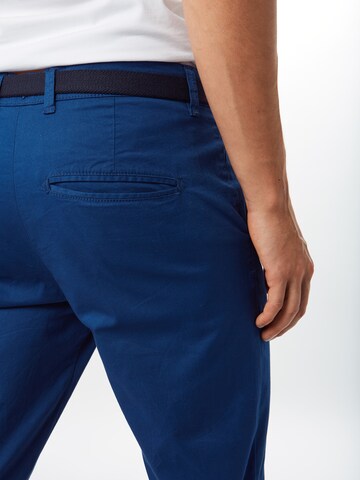 Regular Pantalon chino 'YARD' SELECTED HOMME en bleu