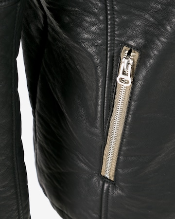 Maze Lederjacke 'Colonel' in Schwarz