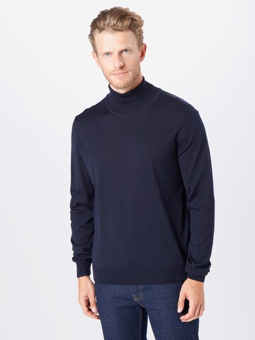 OLYMP גזרה רגילה סוודרים בכחול: מלפנים