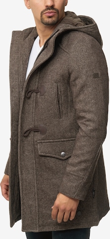 INDICODE JEANS Winter Coat in Brown