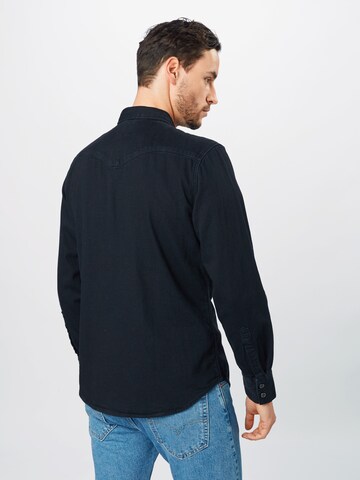 LEVI'S ® - Ajuste regular Camisa 'Barstow Western Standard' en negro