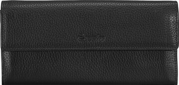 Esquire Wallet 'Primavera' in Black: front